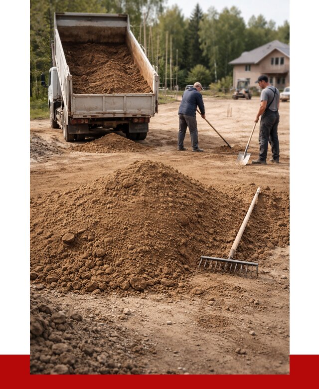 Суглинок для планировки в Лысьве с доставкой от 4308 р. | ПРОНЕРУДЛсь