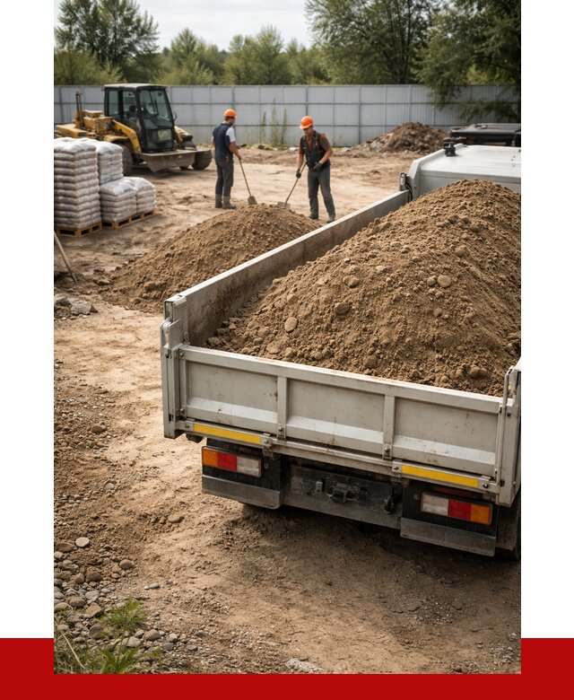 Супесь с доставкой в Лысьве от 2513 р. за куб | ПРОНЕРУДЛсь