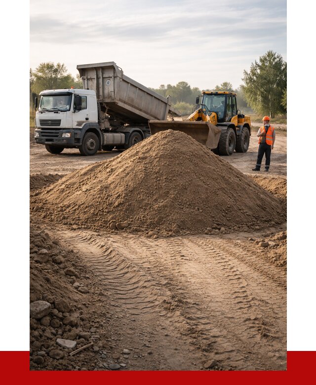 Купить песчаный грунт с доставкой в Лысьве от 4308 р. | ПРОНЕРУДЛсь