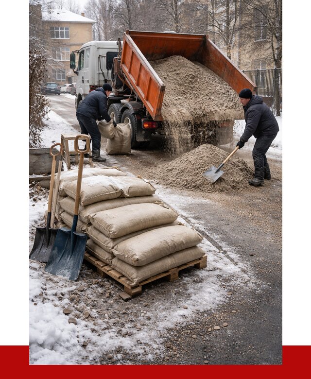 Противогололедные материалы оптом в Лысьве от 4308 р. | ПРОНЕРУДЛсь