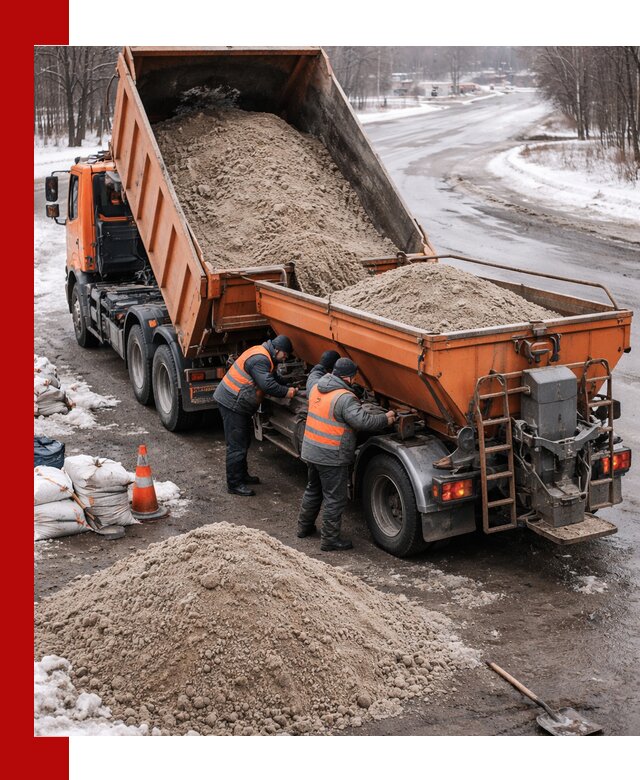 Поставка и вывоз пескосоля в Лысьве оптом и в розницу