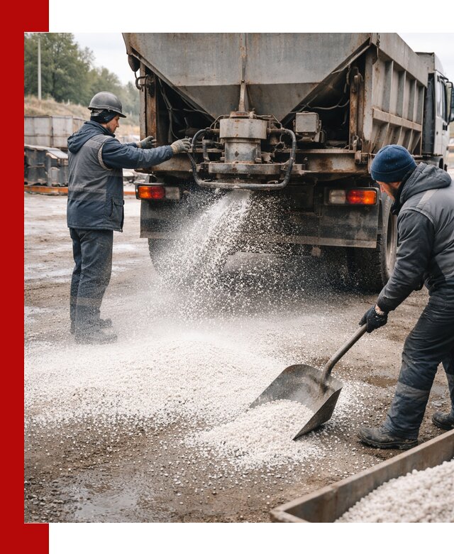 Доставка и продажа хлористого кальция в Лысьве