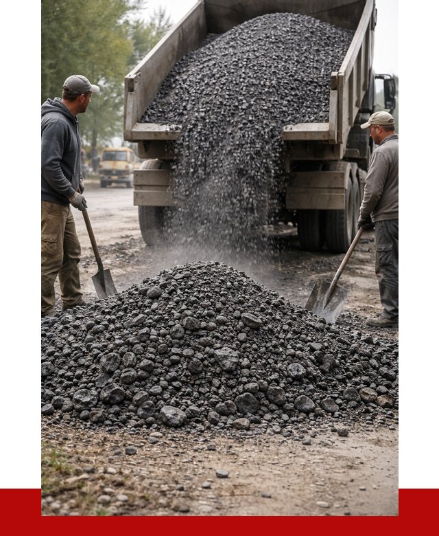 Дробленый асфальт в Лысьве от 2872 р. с доставкой | ПРОНЕРУДЛсь