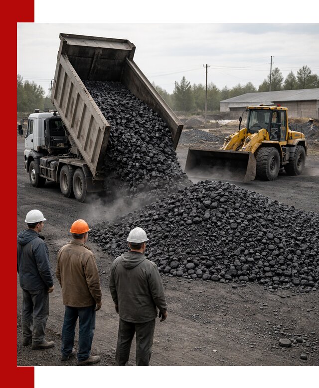 Доставка угля антрацита в Лысьве с самосвалами и погрузкой