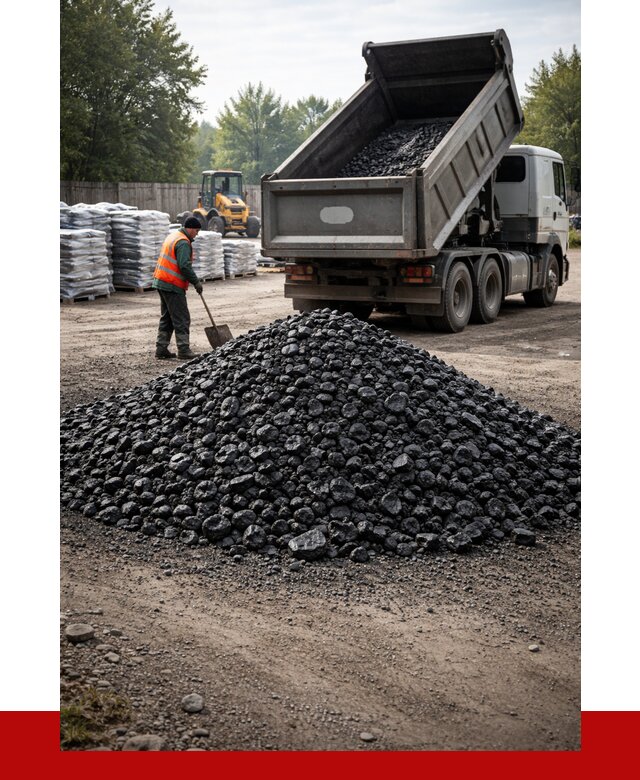 Купить уголь орех в Лысьве с доставкой от 7693 р. | ПРОНЕРУДЛсь