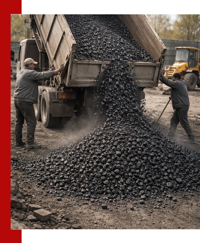 Доставка угля семечка самосвалами в Лысьве