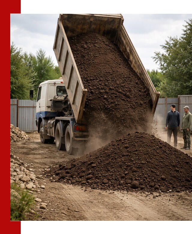 Доставка самосвалом 10 кубов в Лысьве быстро и надёжно