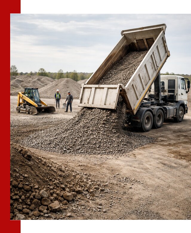 Доставка самосвалом 25 м³ в Лысьве быстро и надежно