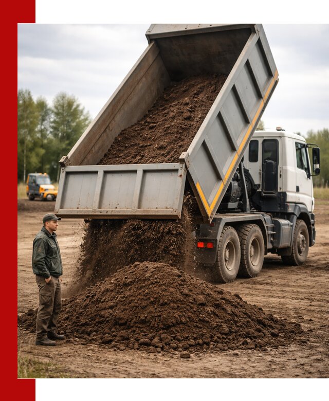 Аренда самосвала с водителем в Лысьве для сыпучих грузов и навоза