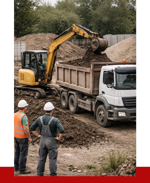 Вывоз грунта в Лысьве от 4616 р. самосвалом | ПРОНЕРУДЛсь