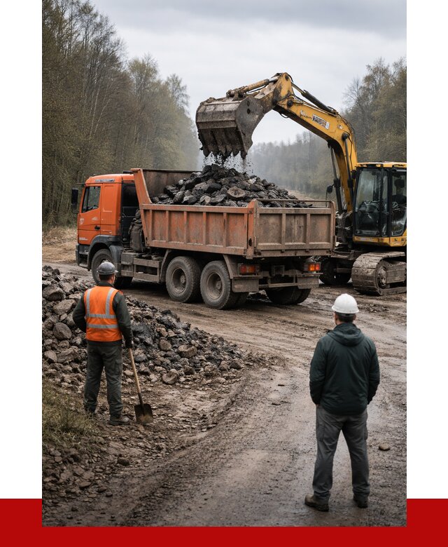 Вывоз асфальта в Лысьве от 4616 р. самосвалом ПРОНЕРУДЛсь