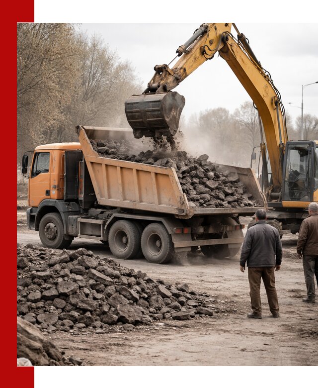 Вывоз асфальта и асфальтового покрытия в Лысьве