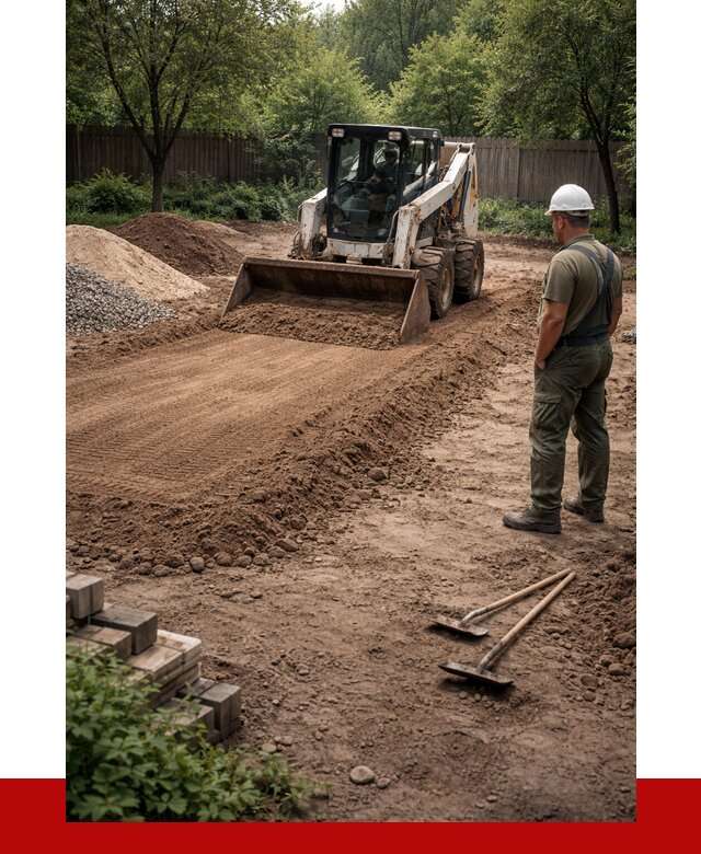 Выравнивание участка под ключ в Лысьве от 3590 р. | ПРОНЕРУДЛсь